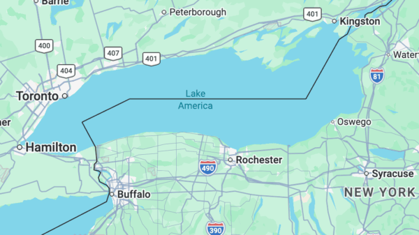 Google Maps Now Shows ‘Lake America’ Instead of Lake Ontario