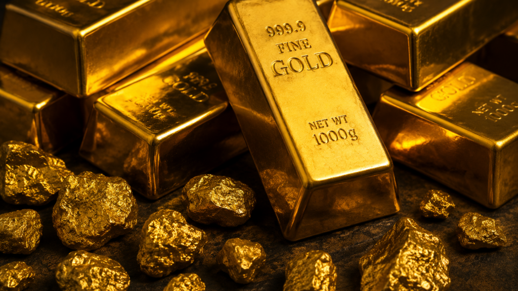 Gold bars